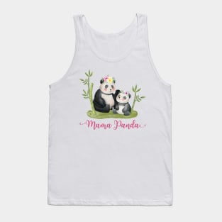 Mama Panda, Panda Lover Tank Top